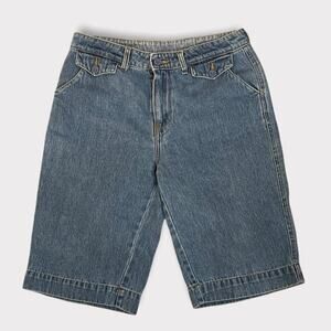 Bill Blass Vintage High Waisted "Mom Jeans" Denim Shorts Size 6P